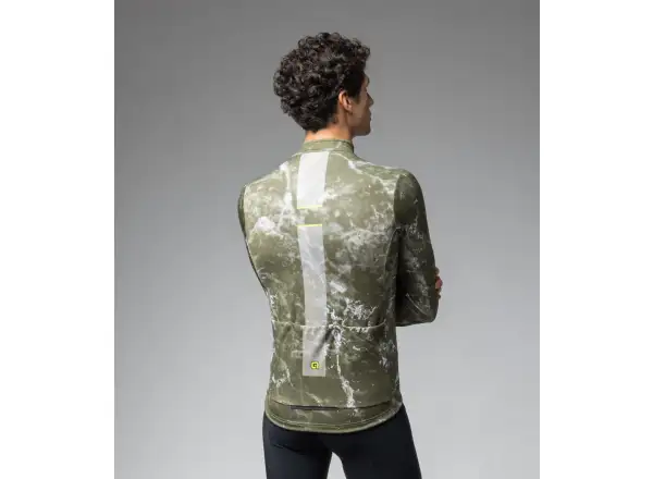 Alé Pragma Space Herrentrikot langarm Army Green