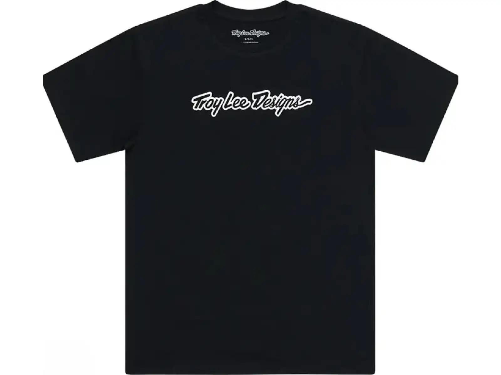 Troy Lee Designs Signature T-Shirt Kurzarm Black