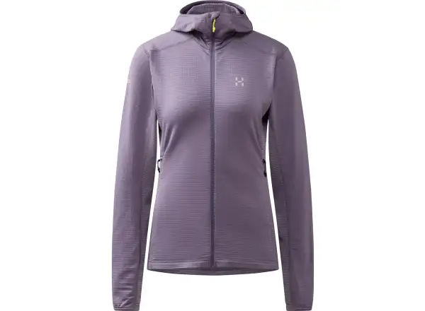 Haglöfs L.I.M Mid Multi Hood Damen Kapuzenpullover Purple Fog