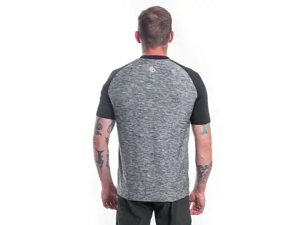 Sensor Charger Herren Trikot Kurzarm grau/schwarz