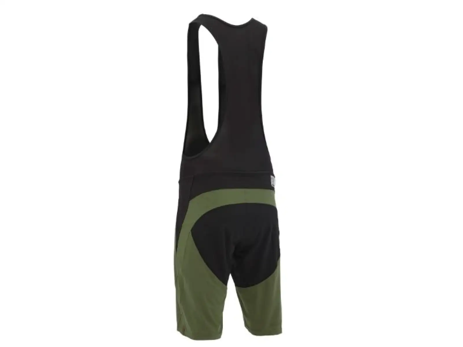 Silvini Barrea Herren Shorts – mit Einsatz und Träger, Olive/Black