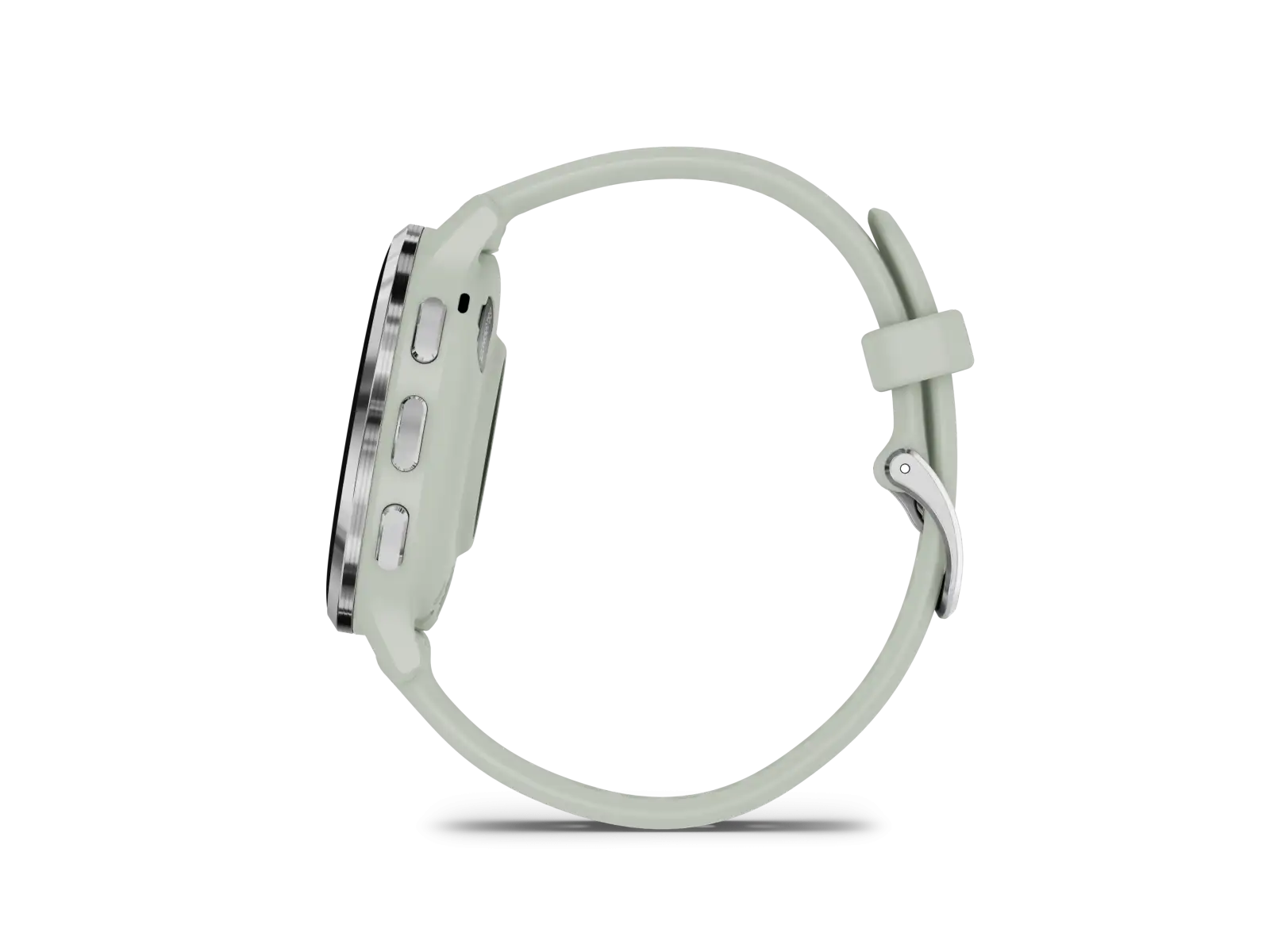 Garmin Venu 3S Smartwatch Silber/Salbeigrün
