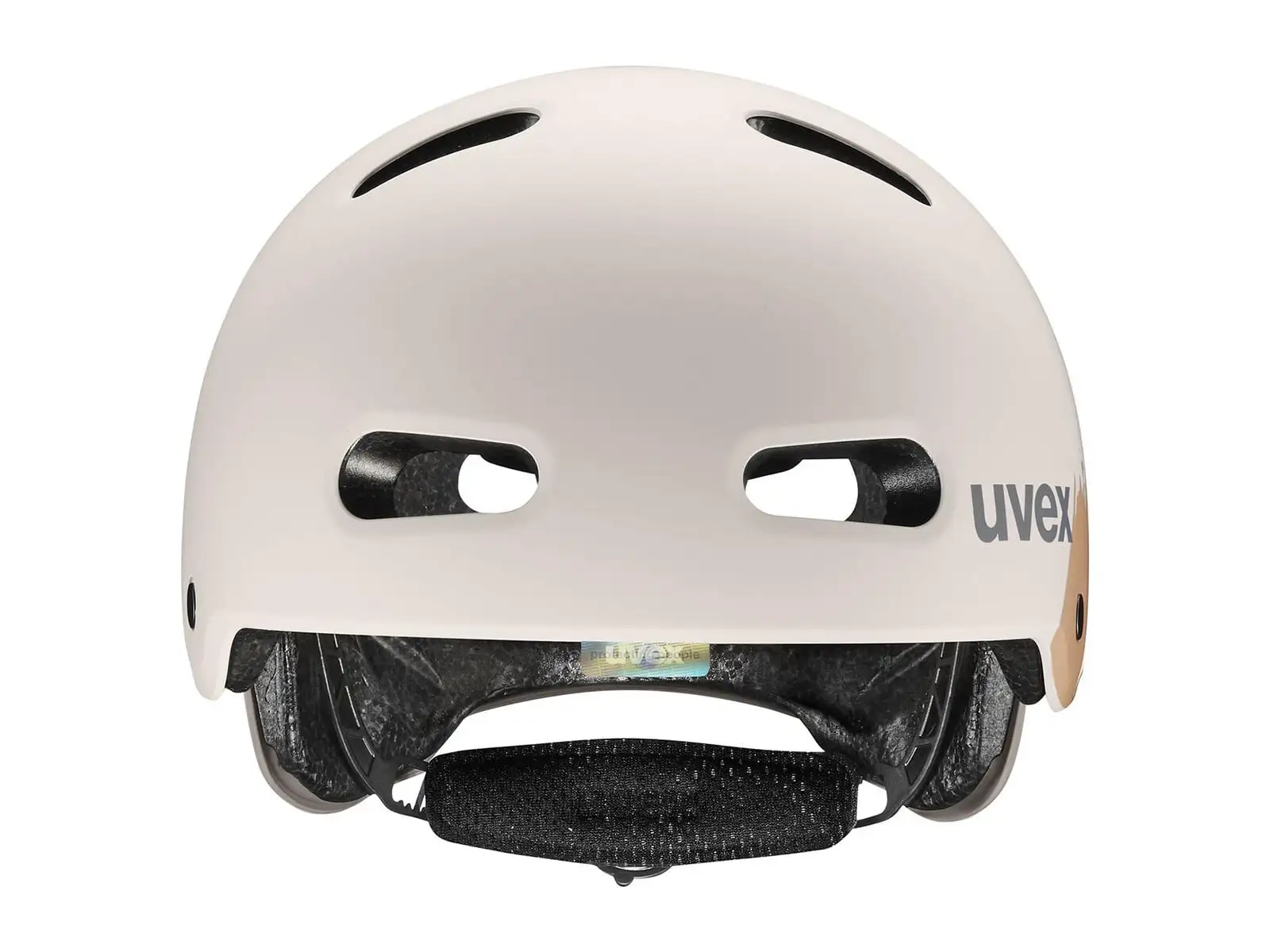 Uvex Kid 4 Style Kinderhelm Super Hero Warm Grey Matt