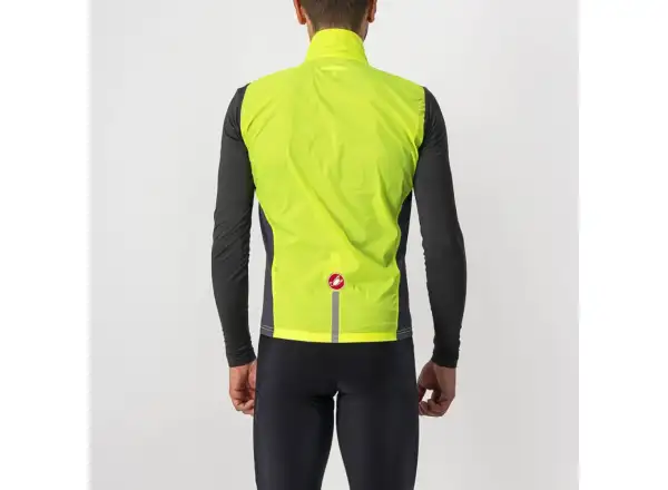 Castelli Squadra Stretch Herrenweste yellow fluo/dark gray