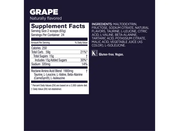 GU Roctane Drink Mix 1560 g Grape