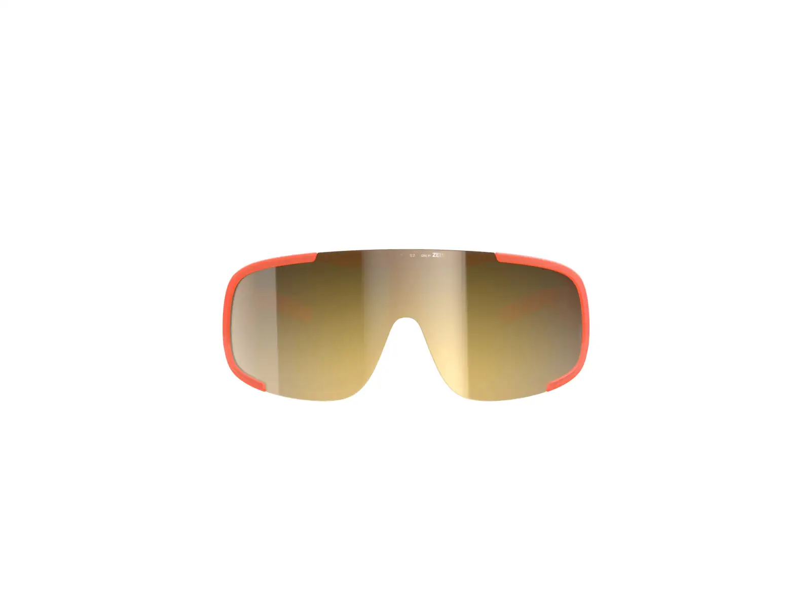 POC Aspire WF Sonnenbrille Fluorescent Orange Translucent/Clarity Road/Partly Sunny Gold