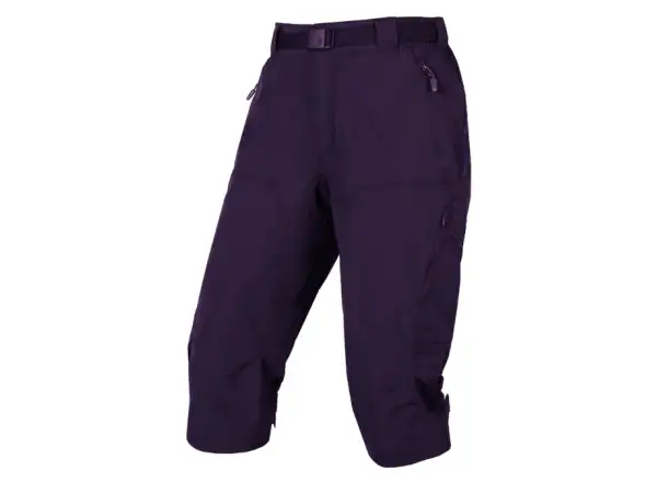 Endura Hummvee 3/4 Damen-Shorts mit Innenshorts Bramble