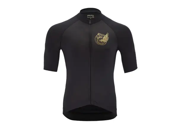 Silvini Mottolino Herren Kurzarmtrikot schwarz/gold