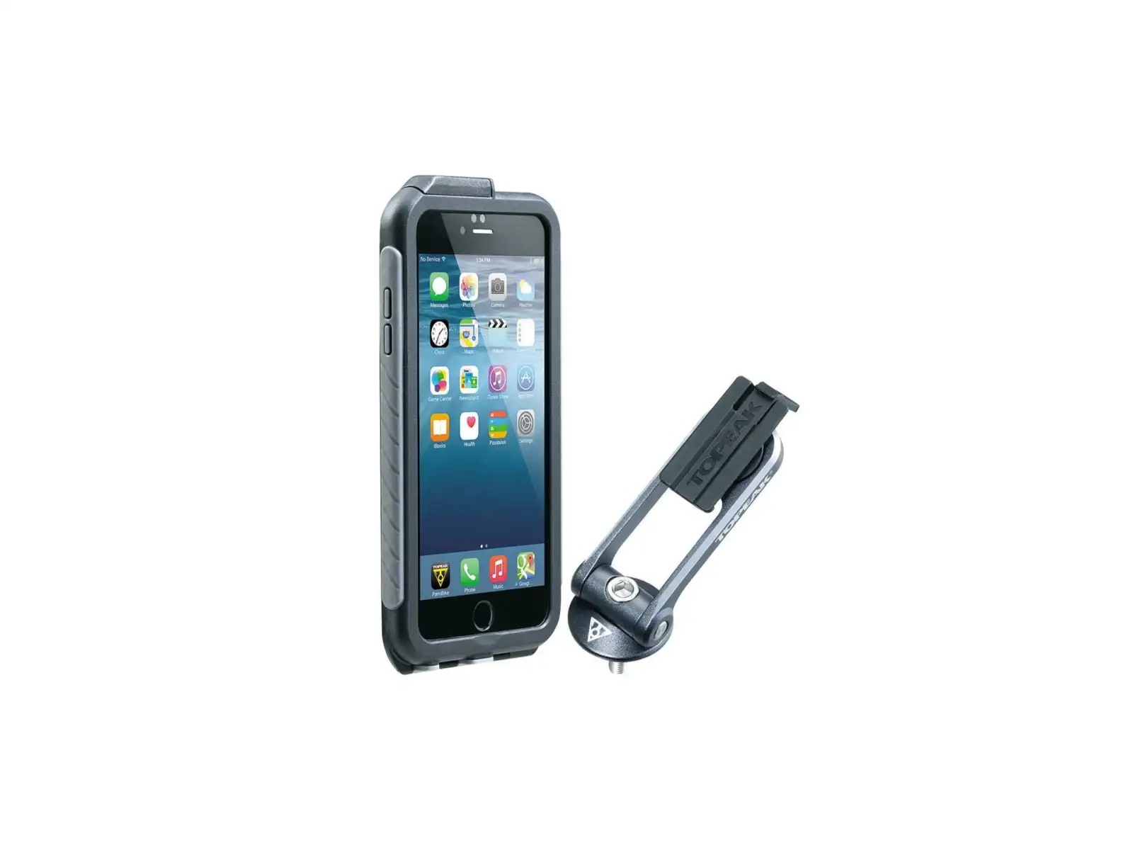Topeak Wasserdichte Ridecase Hülle für iPhone 6 Schwarz/Grau