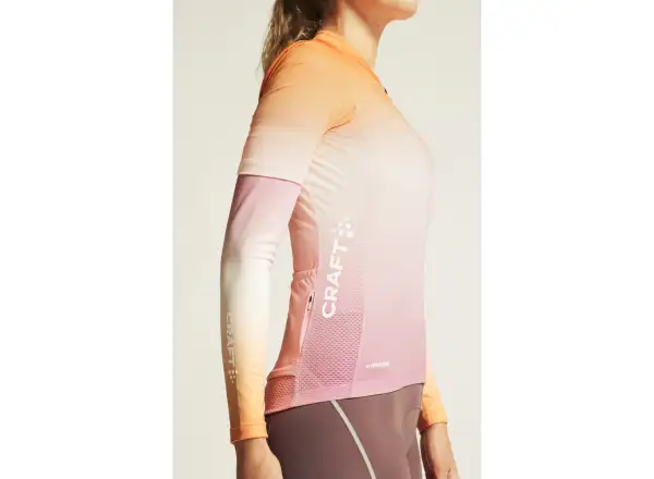Craft ADV Endur Graphic – Damen-Trikot in Pink, kurzärmelig