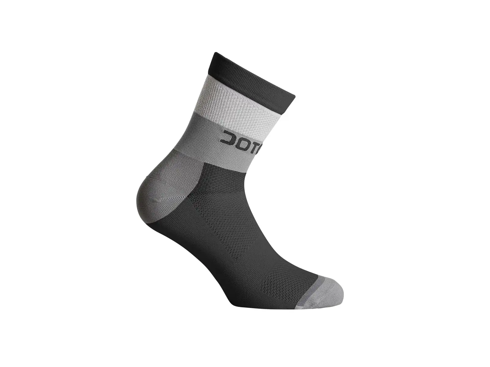 Dotout Stripe Fahrradsocken Black/Grey