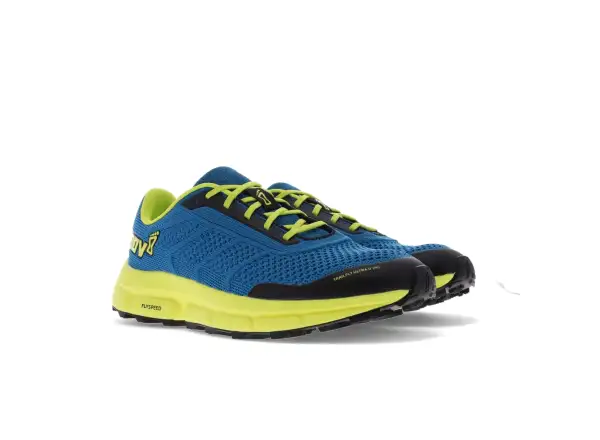 Inov-8 Trailfly Ultra G 280 Herren-Laufschuhe Blau/Gelb