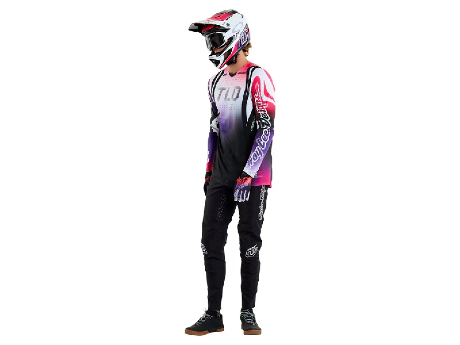 Troy Lee Designs Sprint Ultra Drip Herren Langarm Purple