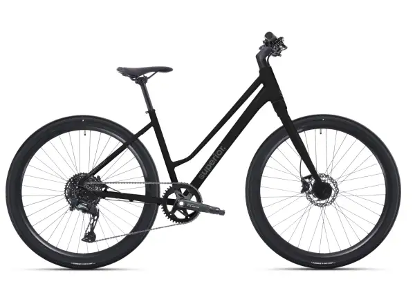 Superior Blox 6.4 MS Stadtfahrrad mattschwarz