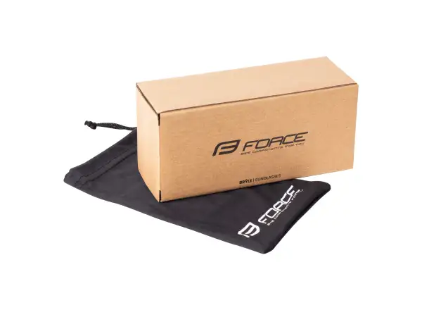 Force Electra Brille weiß/schwarz Spiegelglas