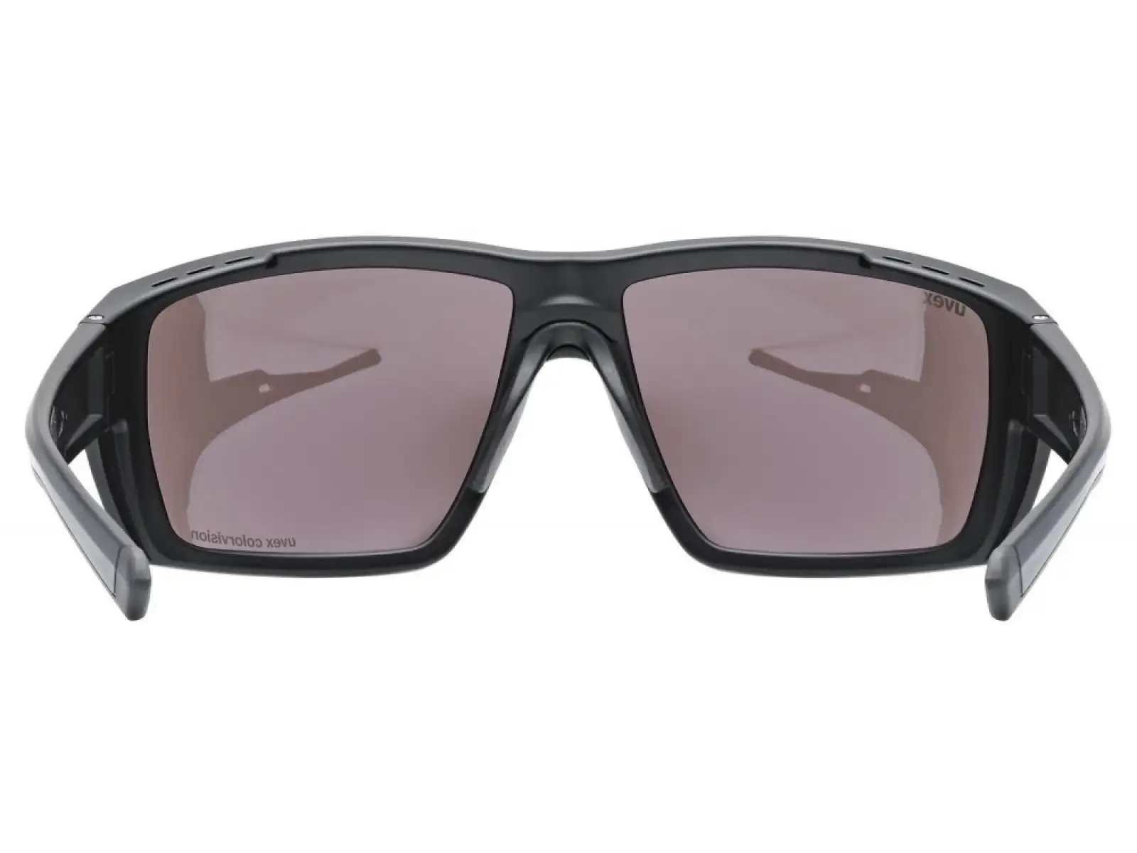 Uvex MTN Venture ColorVision Brille Schwarz Matt/Spiegel Lavendel Pink