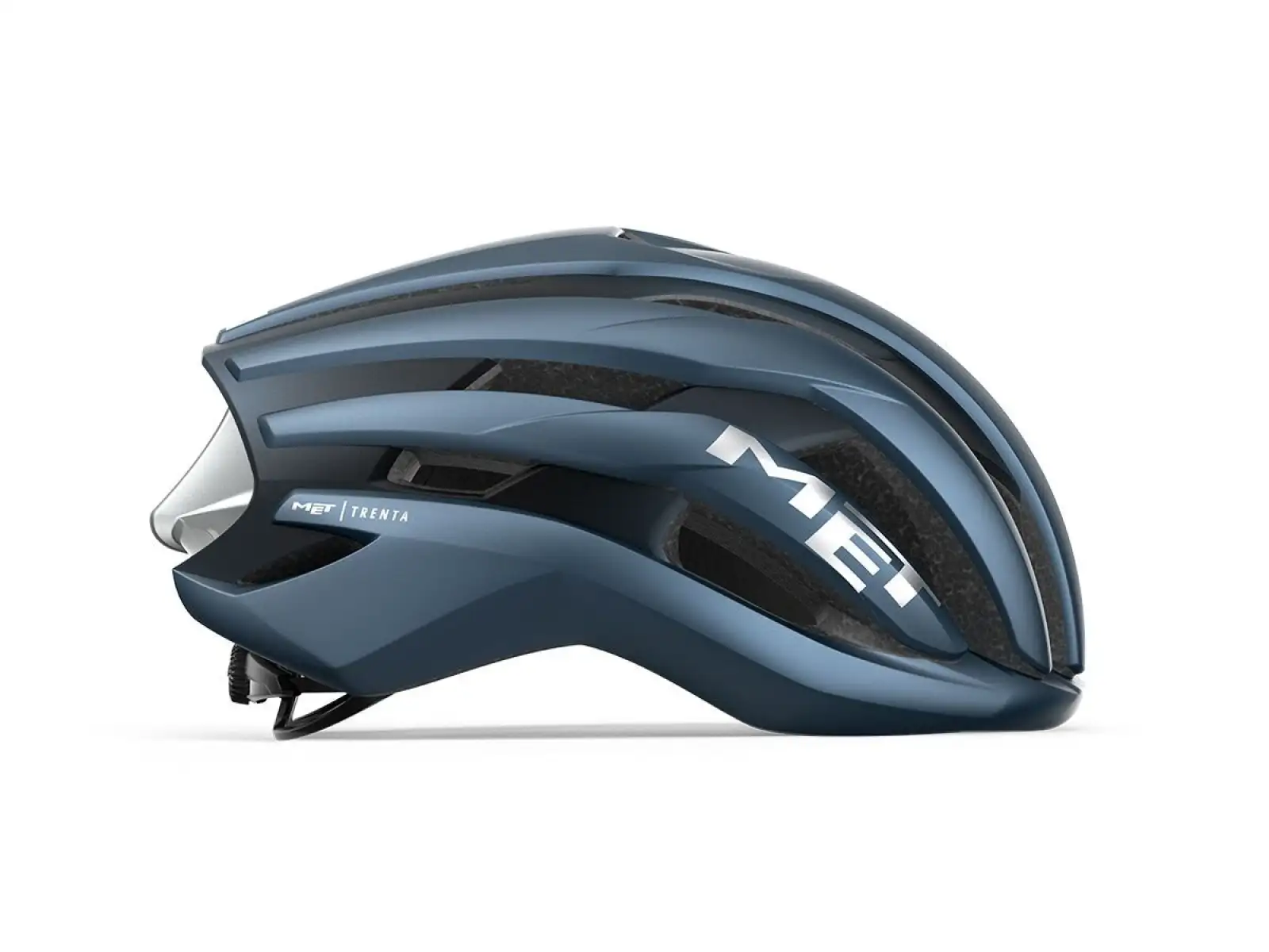 MET Trenta MIPS Fahrradhelm Navy Silber