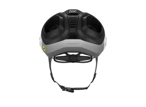 POC Amidal Rennradhelm Hydrogen White/Uranium Black Matt