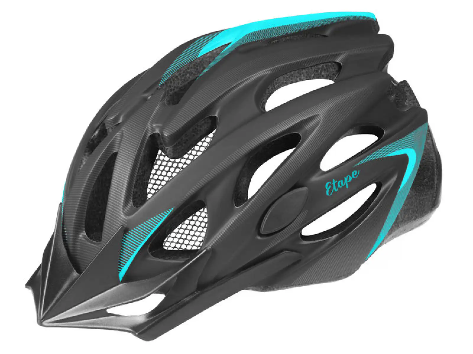 Etape Venus Helm schwarz/mint matt.