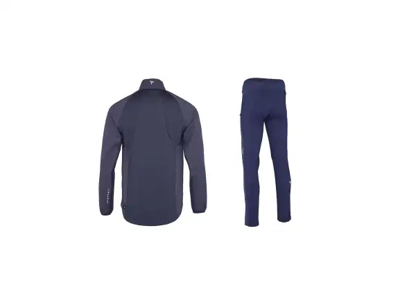 Silvini Cassiano Set Herrenjacke + Hose Marineblau