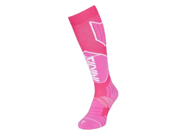 Silvini Ricalde Unisex Socken Fuchsia/Cloud