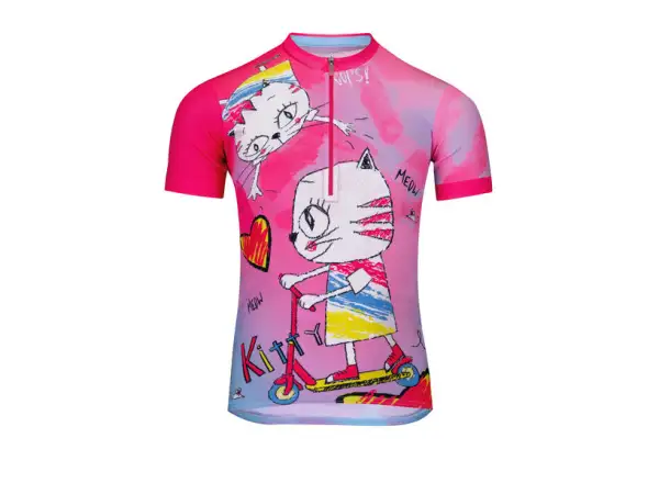 Etape Rio Kindertrikot Kurzarm rosa