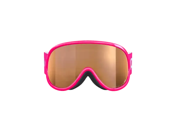 POC POCito Retina Kinder Skibrille Fluorescent Pink/ Teilweise sonniges Hellorange
