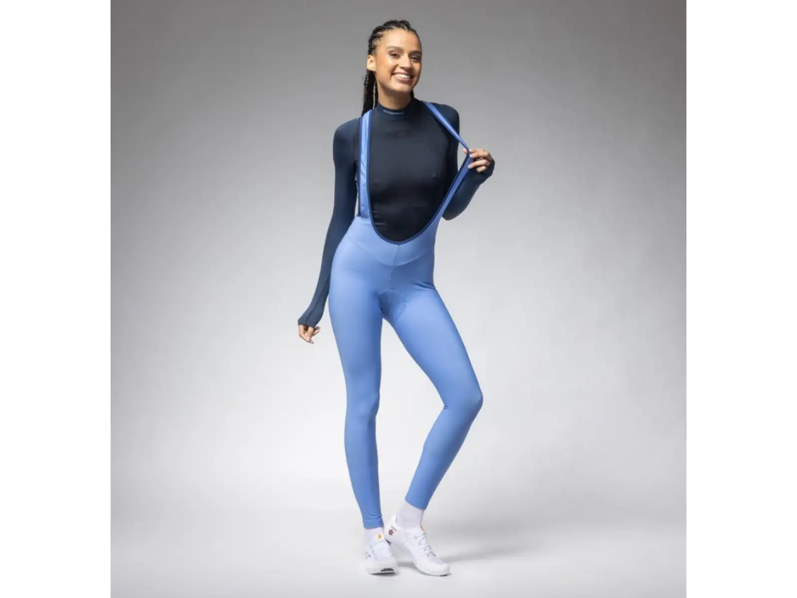 Alé Klimatik K-Atmo 3.0 Damen Winterhose mit Trägern Pale Blue