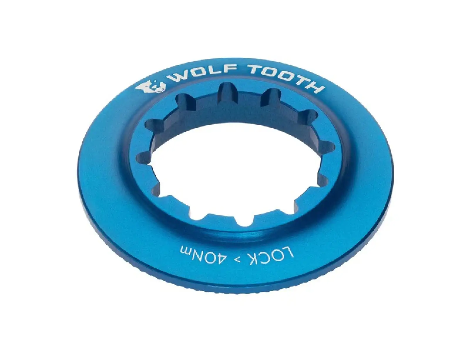 Wolf Tooth Mutter Centerlock Rotor Internal Spline blau