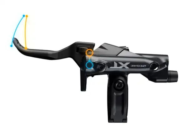Shimano XT BR-M8200/BL-M8200 Scheibenbremse vorne + hinten Upgrade Set
