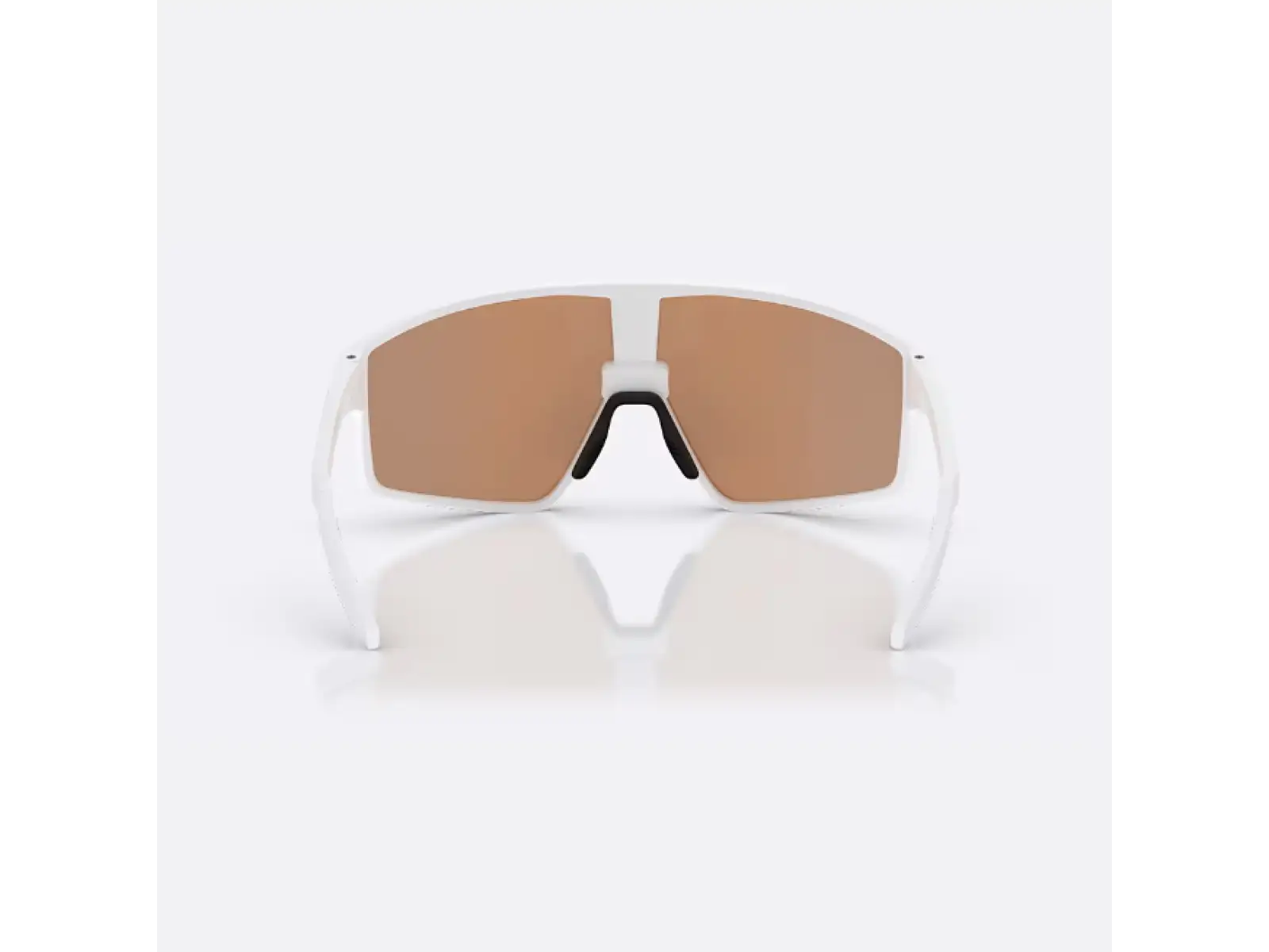 Bliz P002 Sonnenbrille Matte White/Nano Optics Nordic Light Coral/Orange Blue Mult