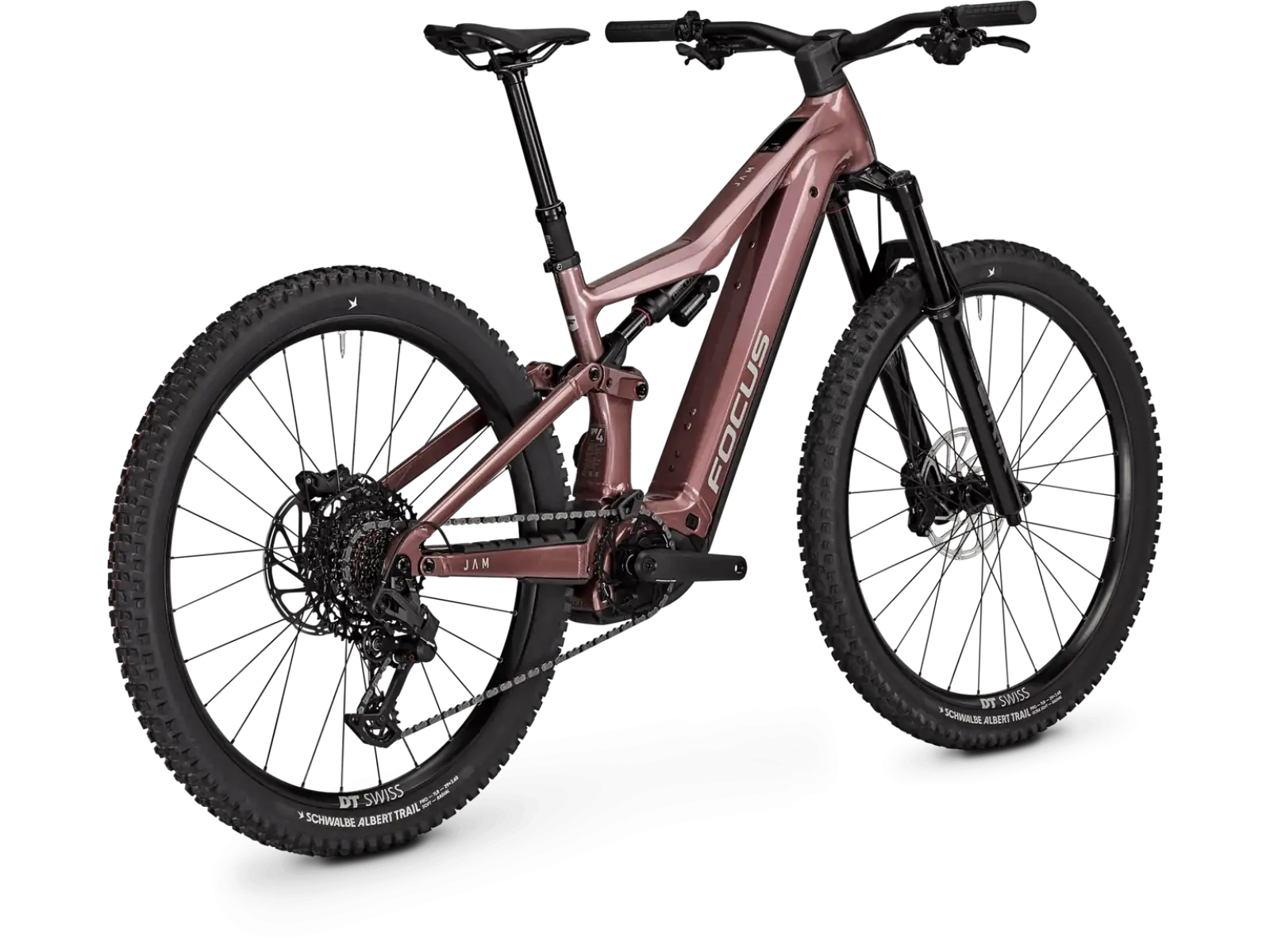 Focus JAM 8 600Wh vollgefedertes E-Bike Mauve / Darkmauve