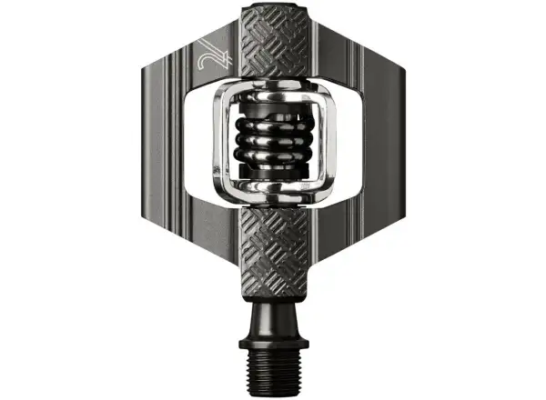 Crankbrothers Candy 2 Tritt-Pedale in Dunkelgrau.