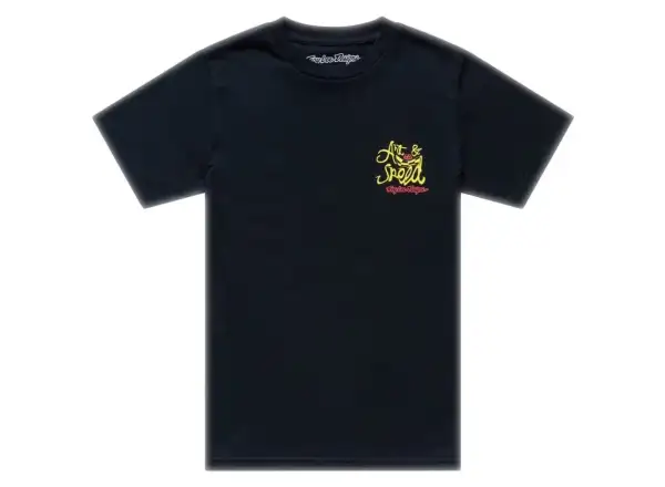 Troy Lee Designs Heritage Kinder T-Shirt mit kurzen Ärmeln Black