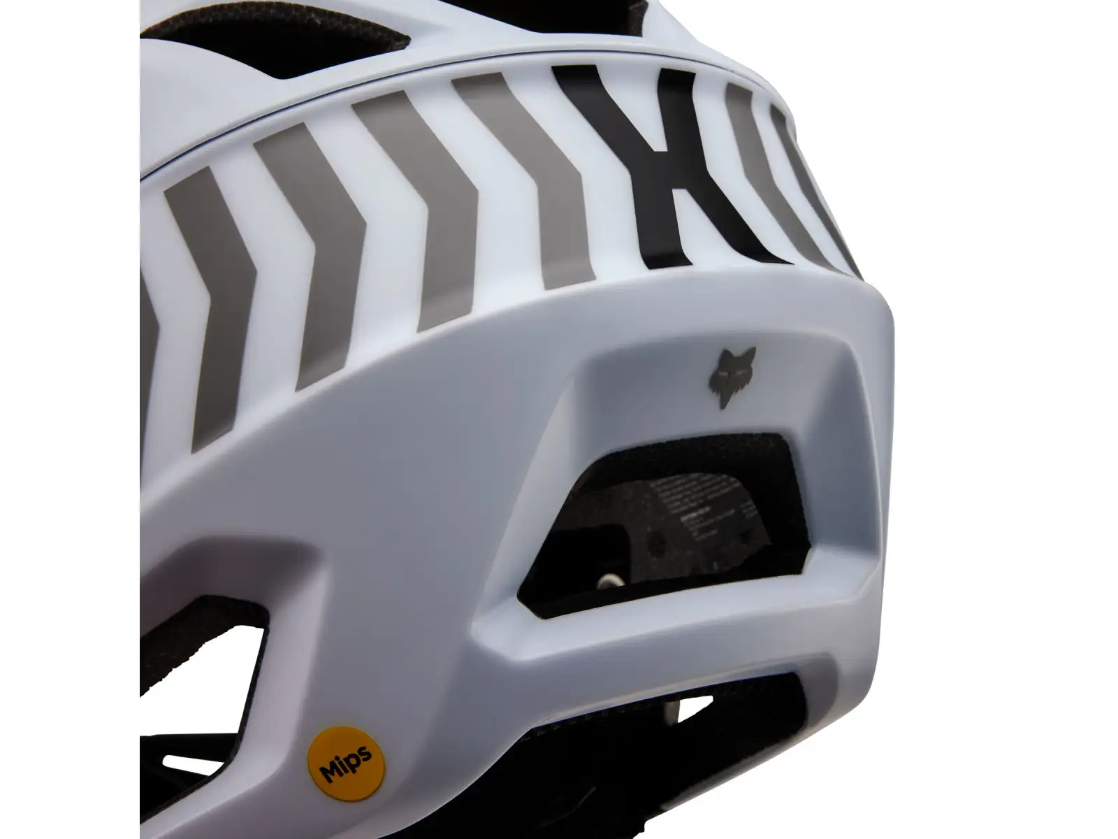 Fox Yth Proframe Nace Ce Kinderfahrradhelm White