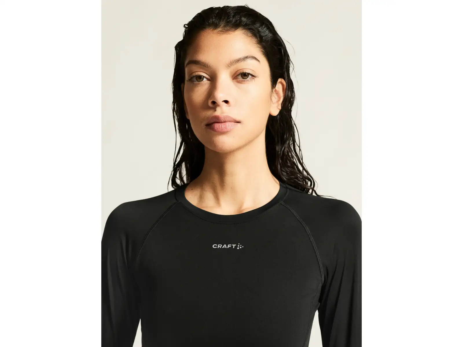 Craft Hypervent Tight Damen Langarmshirt schwarz