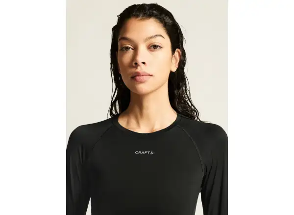 Craft Hypervent Tight Damen Langarmshirt schwarz