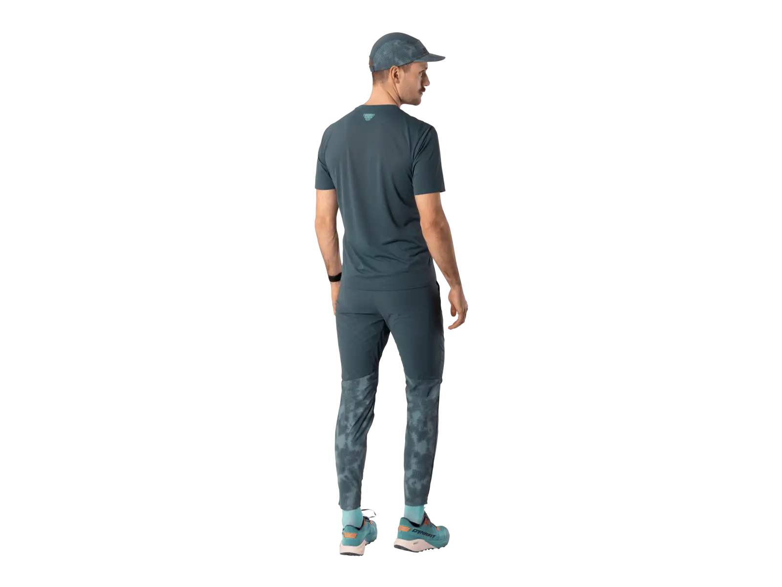 Dynafit Trail Reflective Herren Laufshirt kurzer Ärmel Cinder