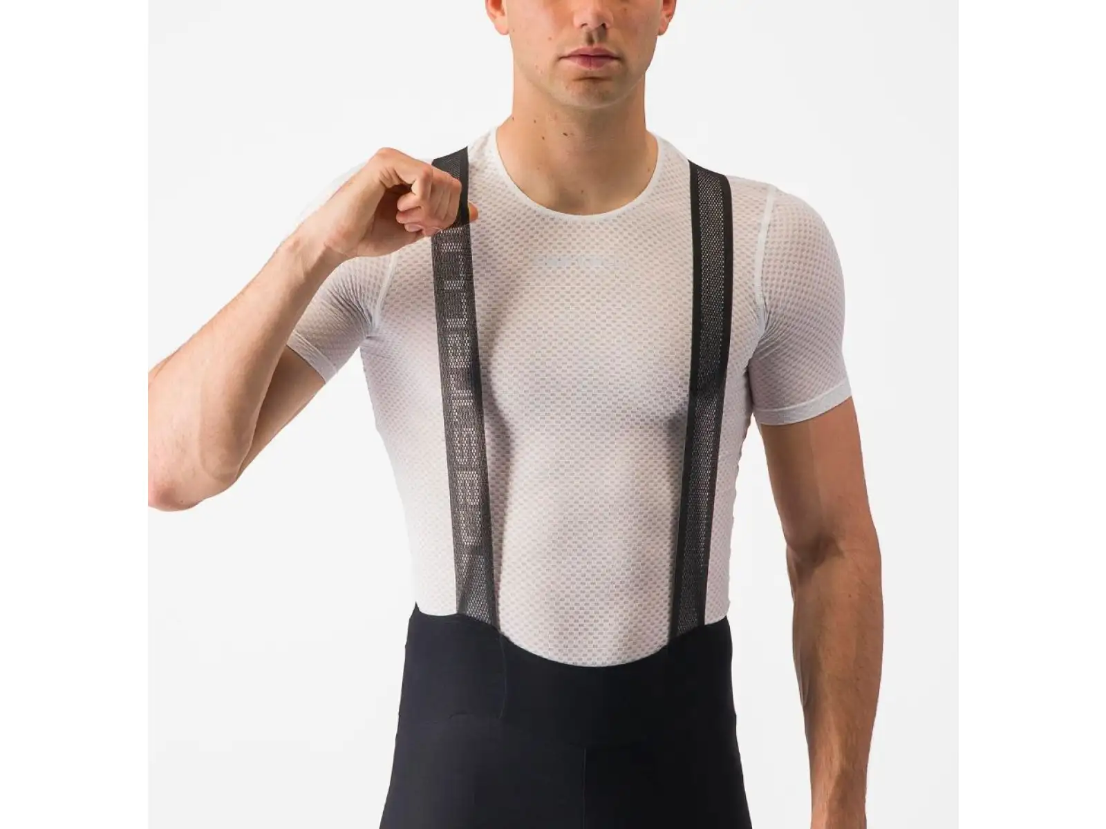 Castelli Espresso 3 Herren-Trägershorts mit Polster und Trägern Schwarz