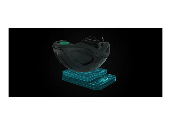 Lazer Vento KinetiCore Helm schwarz/silber