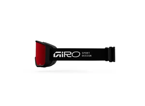 Giro Sagen Skibrille schwarz Stacked/Amber Scarlet/Yellow (2Gläser)