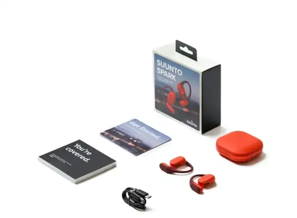 Suunto Spark Laufkopfhörer Coral Orange