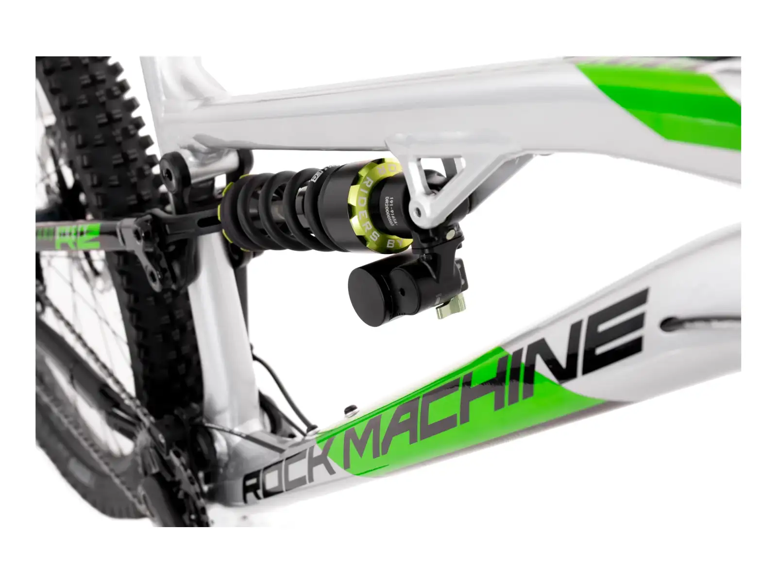 Rock Machine Blizzard 90-297 RZ Mountainbike Silver/black MUSTER