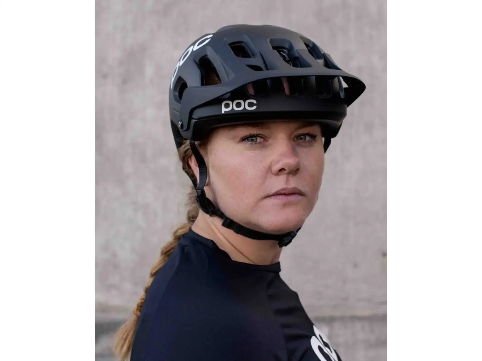 POC Tectal Helm Uranium Black Matt