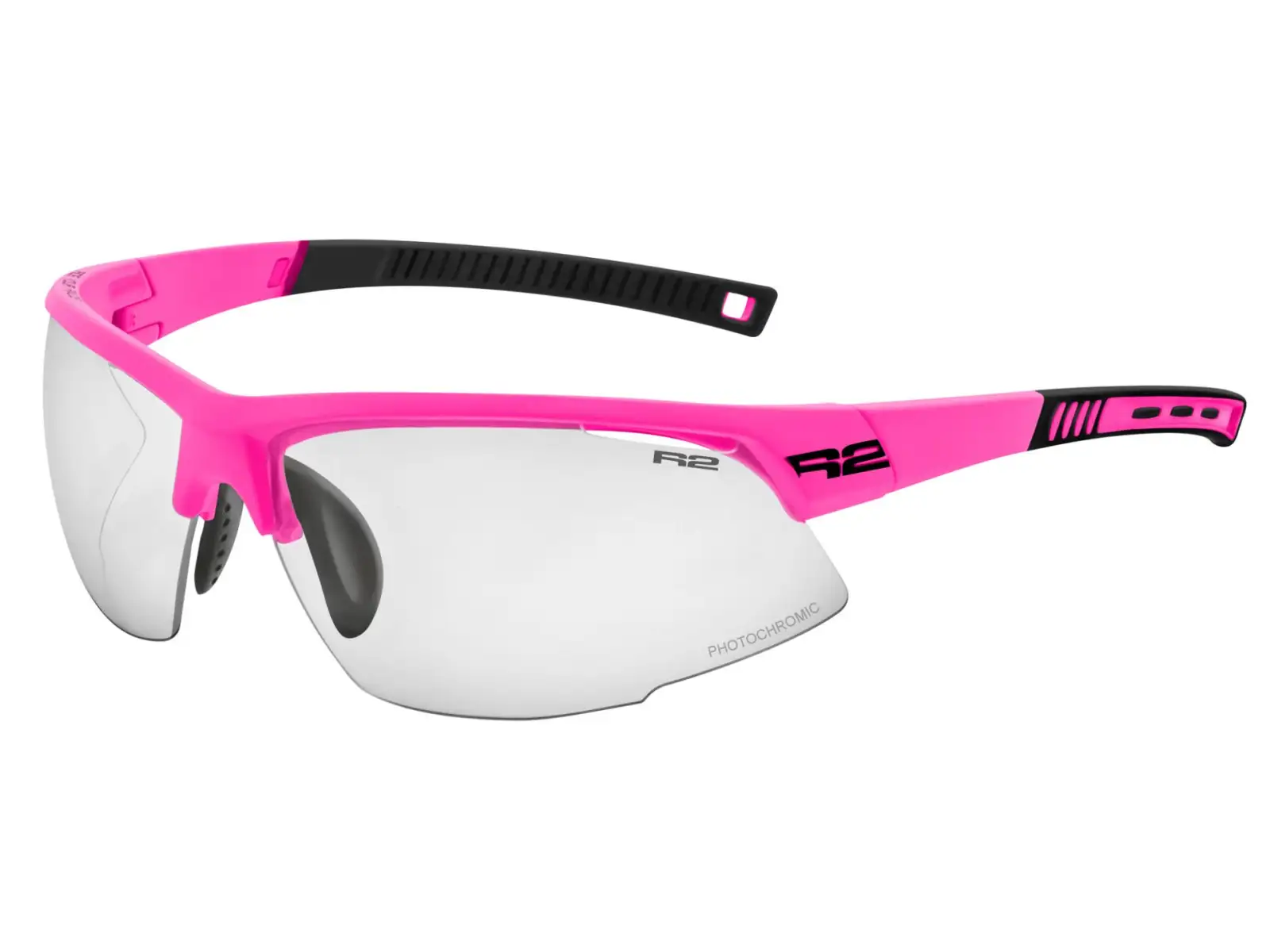 R2 Racer Brille rosa/fototropisch.