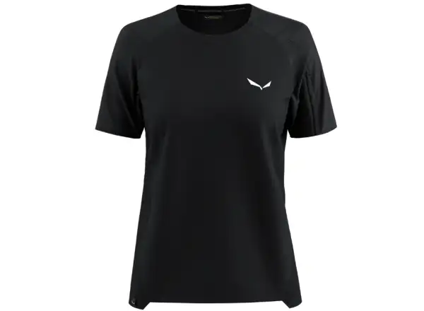 Salewa Puez AM Hyb Damen T-Shirt Kurzarm Black Out