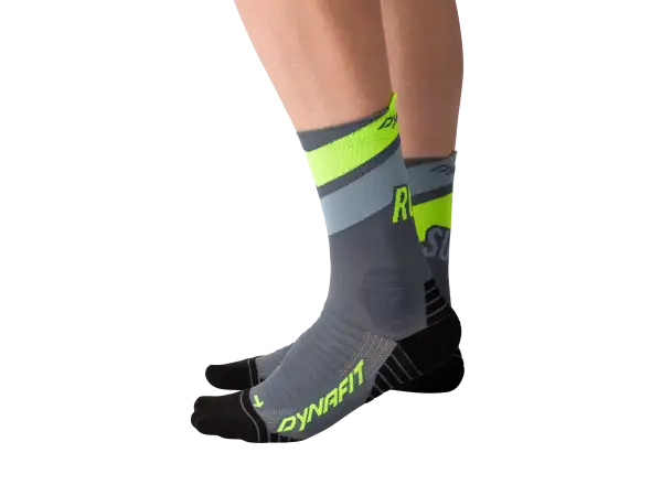 Dynafit Ultra Crew Laufsocken Cinder/Pink Glo