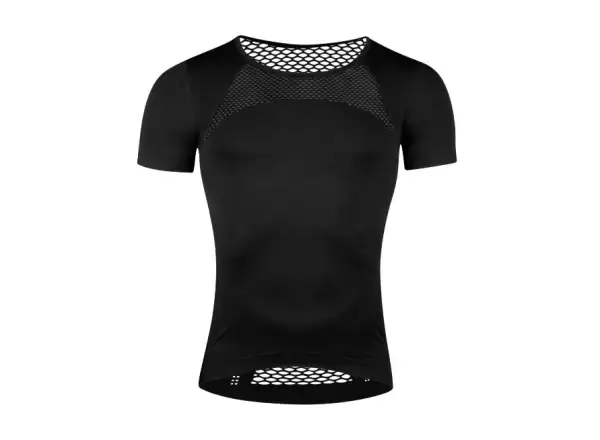 Force Summer Funktions-T-Shirt mit kurzen Ärmeln in Schwarz