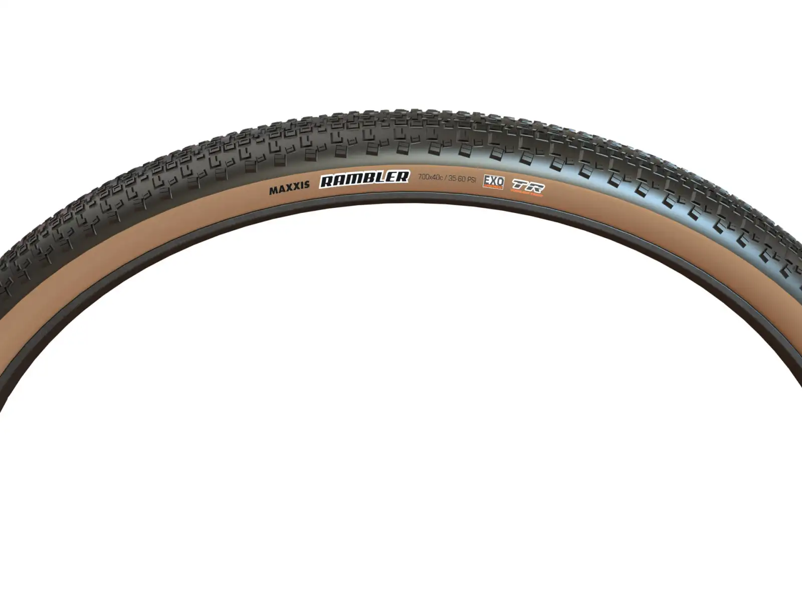 Maxxis Rambler 700x50C EXO TR Schotterreifen aus Kevlar mit Tanwall