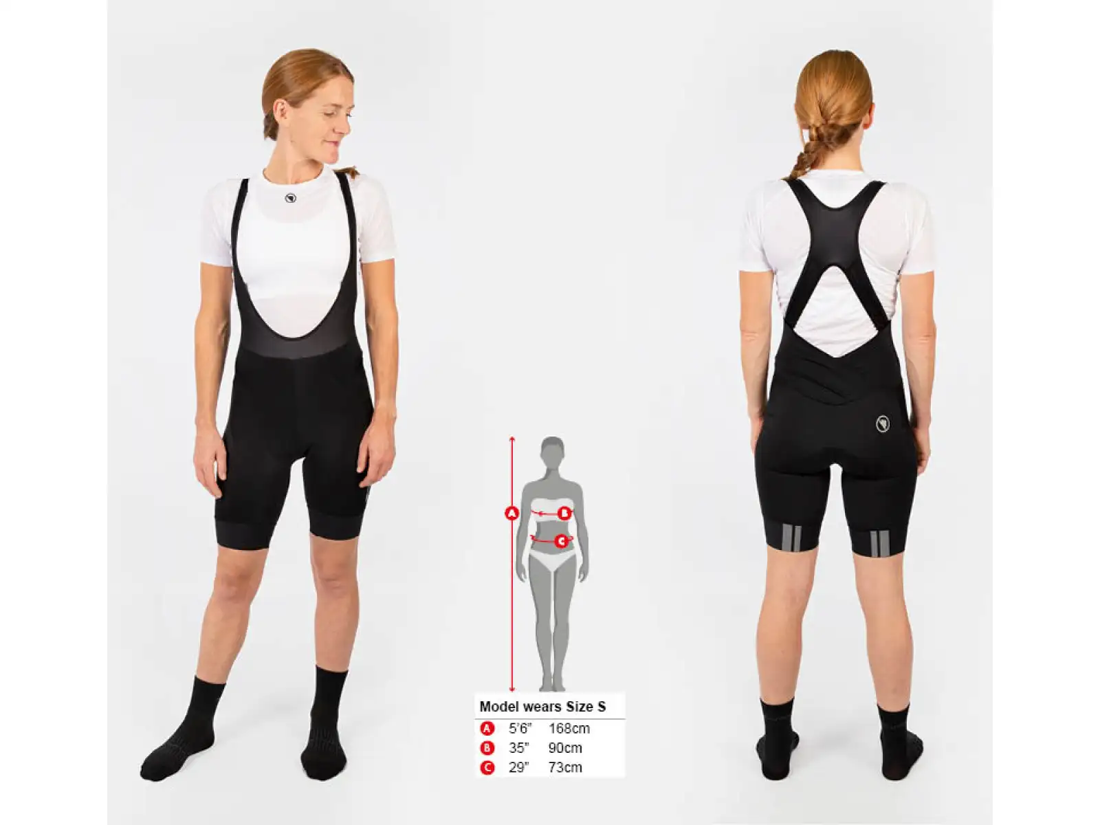 Endura FS260-Pro DS Damen-Trägershorts Black